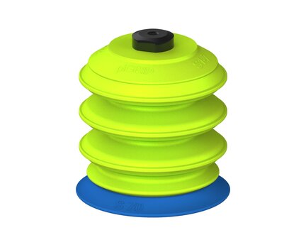 Przysawka piGRIP warga standard Ø70 mm, TPE 50°, 3 mieszki, podstawa typ 1, filtr siatkowy (G.S70T50.B3.S1.MM5F.01) (9935368) - Piab