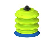 Przysawka piGRIP warga standard Ø70 mm, TPE 50°, 3 mieszki, podstawa typ 1, gwint M8x1 zew., (G.S70T50.B3.S1.MMF8M.20) (9925583) - Piab