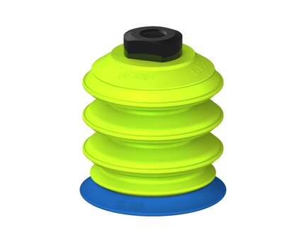 Przysawka piGRIP warga standard Ø70 mm, TPE 50°, 3 mieszki, podstawa typ 1, NPSF 1/4" wew., (G.S70T50.B3.S1.NS14F.00) (9974734) - Piab