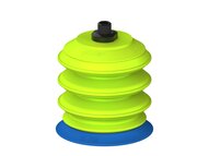 Przysawka piGRIP warga standard Ø70 mm, TPE 50°, 3 mieszki, podstawa typ 1, NPT 1/8" zew., (G.S70T50.B3.S1.NT18M.00) (9938228) - Piab