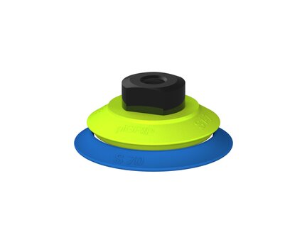Przysawka piGRIP warga standard Ø70 mm, TPE 50°, bez mieszków, podstawa typ 1, (G.S70T50.F.S1.MM12F.00) (9929202) - Piab