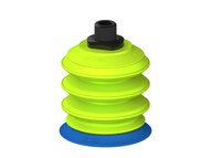 Przysawka piGRIP warga standard Ø70 mm, TPE 50°, 3 mieszki, podstawa typ 1, NPT 3/8" zew., (G.S70T50.B3.S1.NT38M.00) (9926828) - Piab