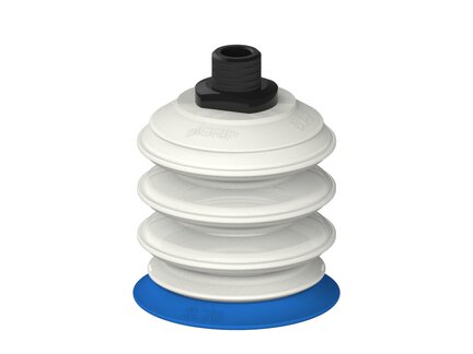 Przysawka piGRIP warga standard Ø70 mm, TPE 50°, 3 mieszki, podstawa typ 1, NPT 3/8" zew.,, FDA (G.S70T50.B3.S1.NT38M.00.FDA) (9926939) - Piab