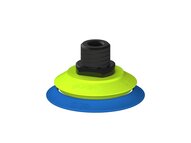 Przysawka piGRIP warga standard Ø70 mm, TPE 50°, bez mieszków, podstawa typ 1, NPT 1/2" zew., filtr siatkowy (G.S70T50.F.S1.NT12M.01) (9917708) - Piab