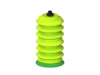 Przysawka piGRIP warga standard Ø70 mm, TPE 60°, 6 mieszków (3+3), podstawa typ 1, G1/8" zew., filtr siatkowy (G.S70T60.B6.S1.G18M.01) (9943423) - Piab