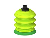 Przysawka piGRIP warga standard Ø70 mm, TPE 60°, 3 mieszki, podstawa typ 1, G1/4" zew., piSAVE, dławik 1,3 mm (G.S70T60.B3.S1.G14M.05) (9949217) - Piab