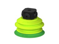 Przysawka piGRIP warga standard Ø70 mm, TPE 60°, 1 mieszek, podstawa typ 1, NPSF 5x1/8" wew., (G.S70T60.B1.S1.NS518F.00) (9903858) - Piab