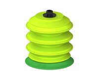 Przysawka piGRIP warga standard Ø70 mm, TPE 60°, 3 mieszki, podstawa typ 1, gwint niski G 1/8" zew., (G.S70T60.B3.S1.GL18M.00) (9951069) - Piab