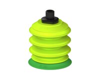 Przysawka piGRIP warga standard Ø70 mm, TPE 60°, 3 mieszki, podstawa typ 1, gwint M14x1 zew., (G.S70T60.B3.S1.MMF14M.00) (9915266) - Piab