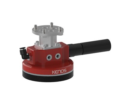 Chwytak piankowy KFG, Ø100, pianka 12 mm, dławik 0,8 mm, Si32-2, (KFG.D100.N121.FR08.S1.32-2.50) (9976524) - Piab