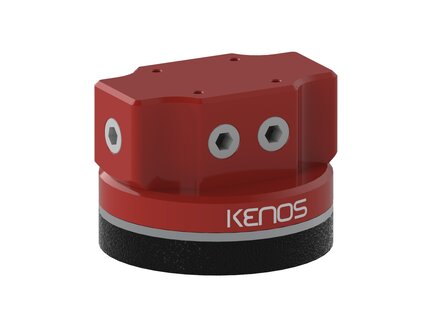 Chwytak piankowy KFG, Ø80, pianka 12 mm, dławik 0,8 mm, (KFG.D80.N121.FR08.PLUG.X) (9971959) - Piab