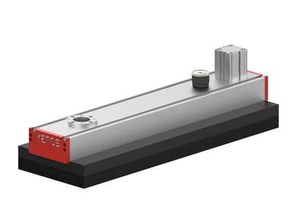 Chwytak próżniowy KHVG, 600 mm, 210 mm, pianka 30 mm, rozstaw 35 mm, przył. dmuchawy G1-1/4" (KHVG.600.210.N335.BL1) (9935512) - Piab
