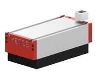 Chwytak próżniowy KVG120 200x120 mm pianka 30 mm z filtrem, dławik 0.5 mm, 3xSi32-3, (KVG.200.120.N316.FR5.S3.X.M2) (9964710) - Piab