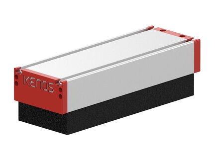 Chwytak próżniowy KVG120 300x120 mm pianka 40 mm bez filtra, dławik 0.8 mm, 2xSi32-3, (KVG.300.120.N402.FR8.S2.TV.X) (9936301) - Piab