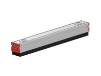 Chwytak próżniowy KVG60 500x60 mm pianka 20 mm bez filtra, dławik 0.8 mm, przyłącze wydmuchu 3/4", (KVG.500.60.N202.FR8.BL) (9965671) - Piab