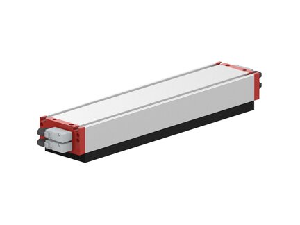 Chwytak próżniowy KVG120 500x120 mm pianka 20 mm bez filtra, dławik 0.5 mm, 6xSi32-3, (KVG.500.120.N206.FR5.S6.V2.X) (9973623) - Piab