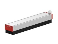 Chwytak próżniowy KVG120 600x120 mm pianka 40 mm z filtrem, dławik 0.8 mm, 4xSi32-3, (KVG.600.120.N412.FR8.S4.X.M2) (9968585) - Piab