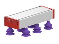 Chwytak próżniowy KVG120C 300x120 mm przyssawka VL60BX, (KVG.300.120.VL60BX.CVM.S2.X.X) (9940520) - Piab