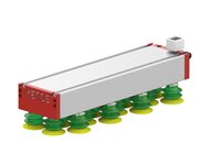 Chwytak próżniowy KVG120C 400x120 mm przyssawka BX52P, (KVG.400.120.BX52P.CVM.S3.V1.M2) (9956003) - Piab