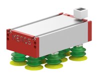 Chwytak próżniowy KVG120C 200x120 mm przyssawka BX52P, (KVG.200.120.BX52P.CVM.S2.X.M2) (9956459) - Piab