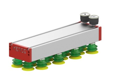 Chwytak próżniowy KVG120C 400x120 mm przyssawka BX52P, (KVG.400.120.BX52P.CVM.S2.X.M1) (9963438) - Piab