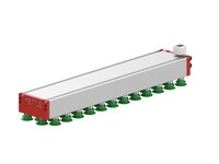 Chwytak próżniowy KVG120C 600x120 mm przyssawka B35XP60, (KVG.600.120.B35XP60.CVM.S3.V2.M2) (9964971) - Piab