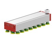 Chwytak próżniowy KVG120C 400x120 mm przyssawka B35XP, (KVG.400.120.B35XP.CVM.S3.X.M2) (9966142) - Piab