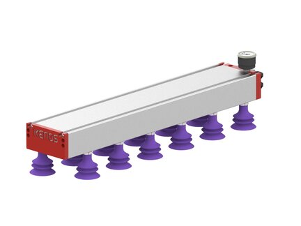 Chwytak próżniowy KVG120C 600x120 mm przyssawka VL60BX, (KVG.600.120.VL60BX.CVM.S2.V2.M3) (9953875) - Piab
