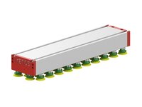 Chwytak próżniowy KVG120C 500x120 mm przyssawka B35XP, (KVG.500.120.B35XP.CVM.S4.TV.X) (9970989) - Piab