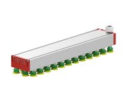 Chwytak próżniowy KVG120C 600x120 mm przyssawka BX35P, (KVG.600.120.BX35P.CVM.S4.A3.M2) (9962993) - Piab