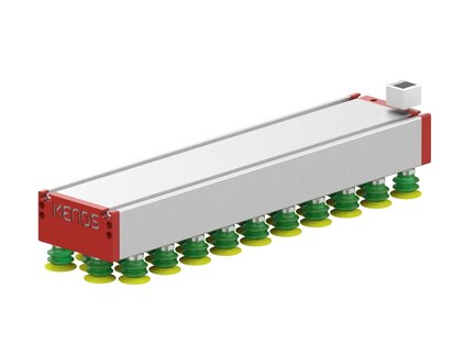 Chwytak próżniowy KVG120C 500x120 mm przyssawka BX35P, (KVG.500.120.BX35P.CVM.S4.X.M2) (9950900) - Piab
