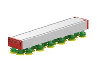 Chwytak próżniowy KVG120C 600x120 mm przyssawka BX52P, (KVG.600.120.BX52P.CVM.S2.TV.X) (9963944) - Piab