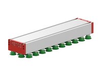 Chwytak próżniowy KVG120C 500x120 mm przyssawka B35XP60, (KVG.500.120.B35XP60.CVM.S3.X.X) (9975593) - Piab
