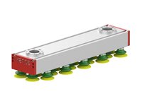 Chwytak próżniowy KVG120C 500x120 mm przyssawka B52XP, (KVG.500.120.B52XP.CVM.BL1.X.X) (9951519) - Piab