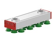 Chwytak próżniowy KVG120C 400x120 mm przyssawka B52XP60, (KVG.400.120.B52XP60.CVM.BL1.X.X) (9953820) - Piab