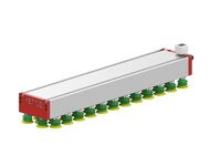 Chwytak próżniowy KVG120C 600x120 mm przyssawka BX35P, (KVG.600.120.BX35P.CVM.S4.V1.M2) (9966005) - Piab