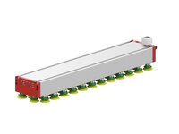 Chwytak próżniowy KVG120C 600x120 mm przyssawka B35XP, (KVG.600.120.B35XP.CVM.S3.V1.M2) (9940507) - Piab