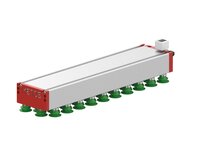 Chwytak próżniowy KVG120C 500x120 mm przyssawka B35XP60, (KVG.500.120.B35XP60.CVM.S2.V1.M2) (9952316) - Piab