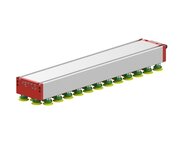 Chwytak próżniowy KVG120C 600x120 mm przyssawka B35XP, (KVG.600.120.B35XP.CVM.S3.V1.X) (9944206) - Piab