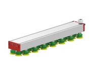 Chwytak próżniowy KVG120C 700x120 mm przyssawka BX52P, (KVG.700.120.BX52P.CVM.S2.V1.M2) (9976533) - Piab