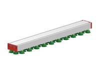 Uchwyt próżniowy Kenos KVG120C 1000x120 mm przyssawka B52XP60, (KVG.1000.120.B52XP60.CVM.S4.X.X) (9951624) - Piab