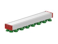 Chwytak próżniowy KVG120C 700x120 mm przyssawka B52XP60, (KVG.700.120.B52XP60.CVM.S3.X.X) (9964863) - Piab