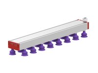 Chwytak próżniowy KVG120C 800x120 mm przyssawka VL60BX, (KVG.800.120.VL60BX.CVM.S4.X.M2) (9965678) - Piab