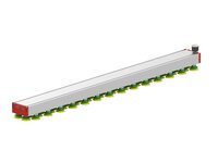 Chwytak próżniowy KVG120C 1400x120 mm przyssawka B52XP, (KVG.1400.120.B52XP.CVM.S4.A3.M3) (9972528) - Piab