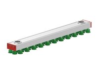 Chwytak próżniowy KVG120C 1100x120 mm przyssawka BX52P60, (KVG.1100.120.BX52P60.CVM.BL2.X.X) (9946902) - Piab