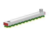 Chwytak próżniowy KVG120C 1100x120 mm przyssawka BX52P, (KVG.1100.120.BX52P.CVM.PU.X.X) (9959758) - Piab
