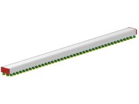 Chwytak próżniowy KVG120C 2000x120 mm przyssawka BX35P, (KVG.2000.120.BX35P.CVM.S8.X.X) (9946360) - Piab