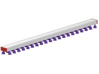 Chwytak próżniowy KVG120 2000x120 mm przyssawka VL60BX, (KVG.2000.120.VL60BX.CVM.S6.X.X) (9940529) - Piab