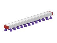 Chwytak próżniowy KVG120C 1200x120 mm przyssawka VL60BX, (KVG.1200.120.VL60BX.CVM.S4.TV.X) (9971518) - Piab