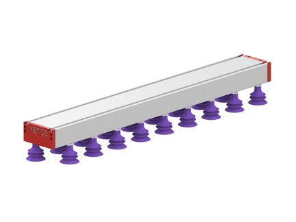 Chwytak próżniowy KVG120C 900x120 mm przyssawka VL60BX, (KVG.900.120.VL60BX.CVM.S3.X.X) (9970185) - Piab